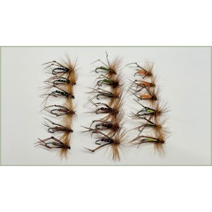 18 Barbless Hoppers, Mixed Colours