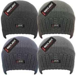 Mens Thermal Beanie Hat by ROCKJOCK Colour Choice available 