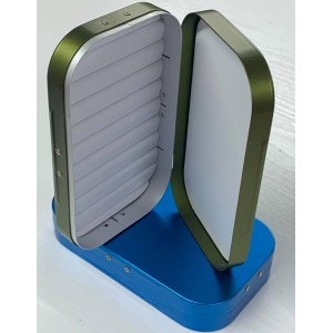 Breathable Aluminium Fly Box - Flat / Ripple Foam