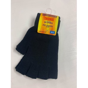 Mens Fingerless Thermal Gloves