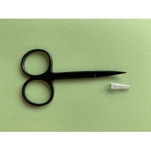 Troutflies, Black All Purpose Fly Tying Scissors, Straight or Curved