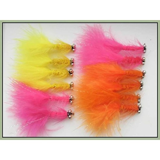 12 Dog Nobbler - Orange,Pink and Yellow