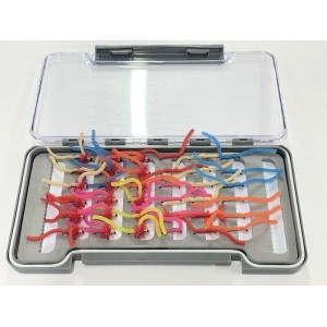 36 Barbless Squirmy Worm Boxed Set