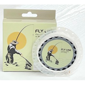 Troutflies Black Sinking fly Line, With Backing Attached 