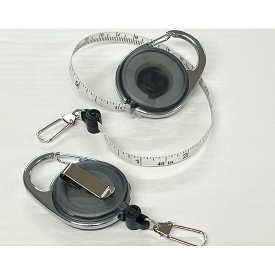 Mini Retractable Steel Pocket Measuring Ruler Tape Keychain 100cm Measure^