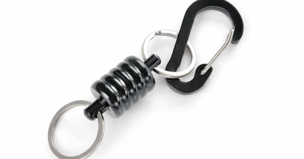 Fish Nethandle Spring Release Button Net release for fishing net- Troutflies UK