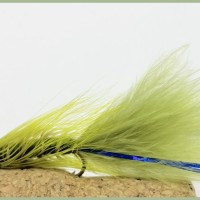 Esche Mosca Trota 8 Mosche Per Trota Damigella Blu Oliva Gold Head - Foto 5