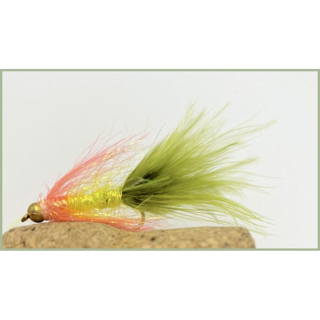 6 Mosche Per Trota Copper Johns Goldhead BARBLESS - Rame, Teste Dorate, Misure Assortite