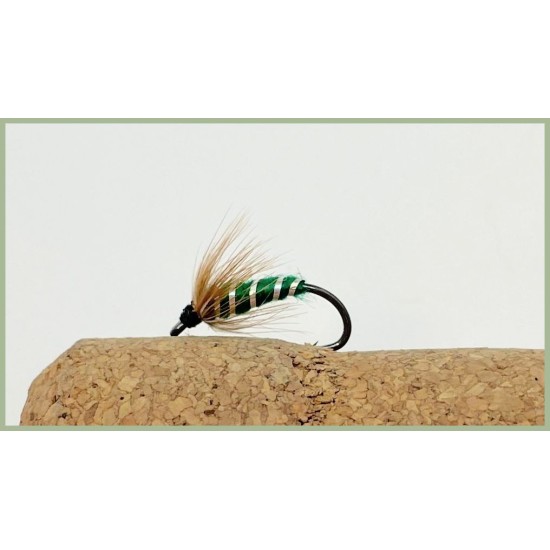Green Sedge Pupa nymph fly fishing -Troutflies UK
