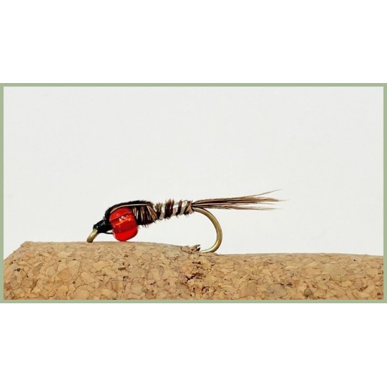 Pheasant Tail Hothead - Red