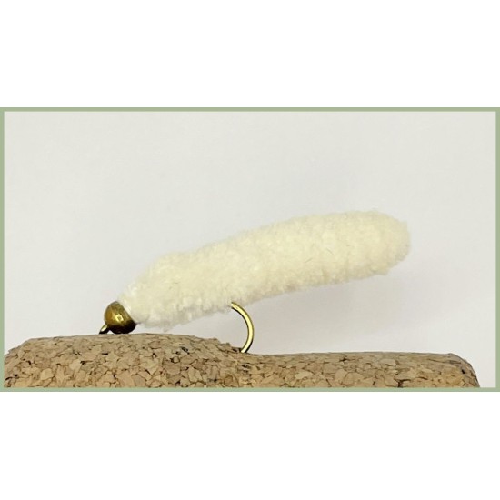 Mop Fly - White Goldhead 