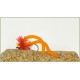 18 Mixed Gold Bead Fritz Squirmy Worm, Mixed Colours