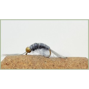 Barbless Grey Scud