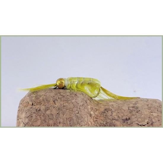 Barbless Yellow Scud