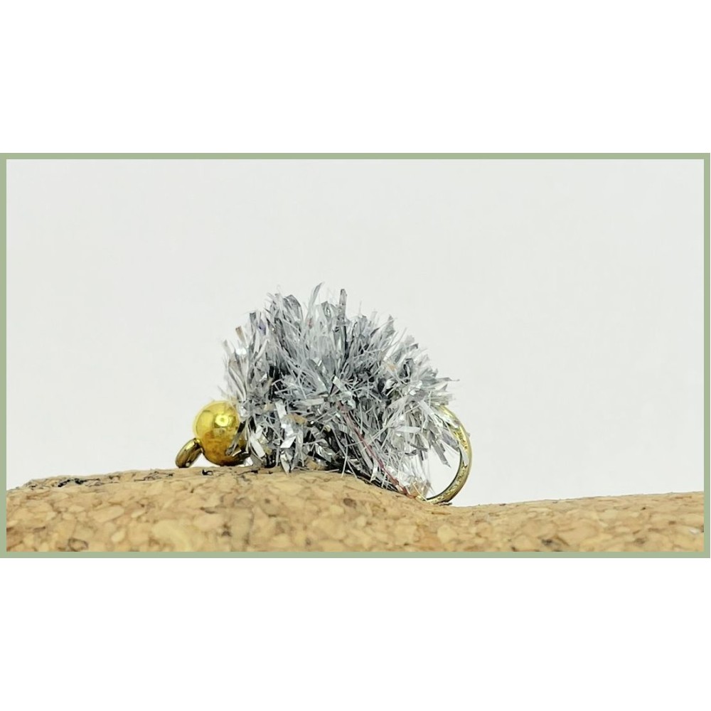 12 Mosche Finte Goldhead Per Pesca Alla Trota &ndash; Tre Colori, Misura 10 &ndash; Trout Flies UK