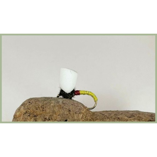 24 Suspender Buzzers - Black, White, Olive and Hares Ear 
