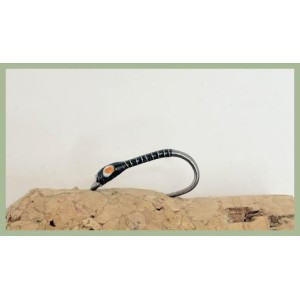 6 Barbless Shipman's Buzzer Dry Flies For Trout Fishing - Assorted Colors & Sizes