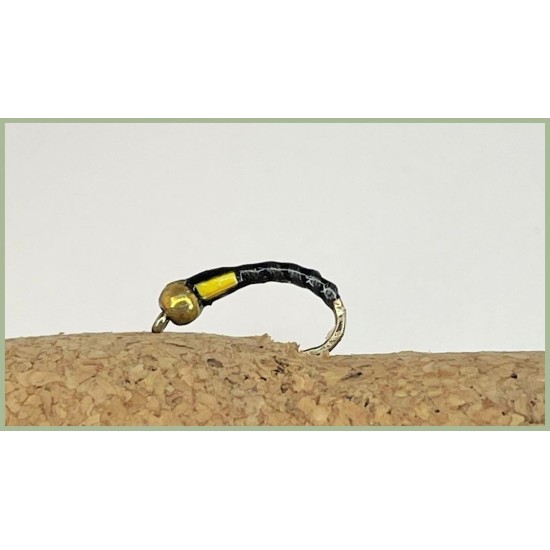 Honey Buzz Gold Head Nymph & Buzzer Forellenfliegen – 50 Stück Im