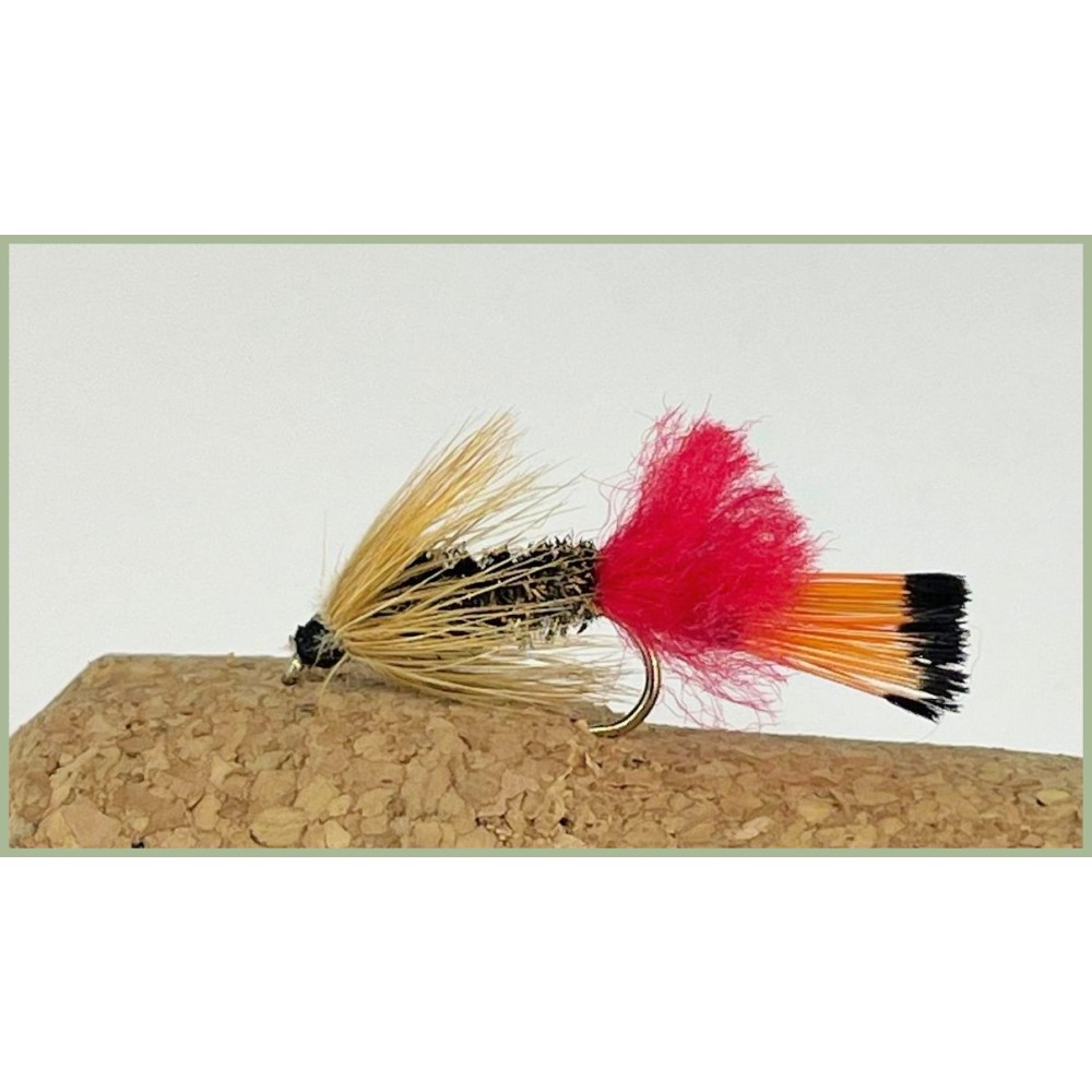 Troutflies UK Foam Bug Fly Set – 16 Assorted Size 8 Flies In Box For Fly Fishing
