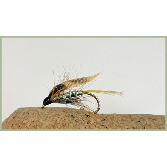 12 Barbless Wet Flies - Invicta, Silver, Pearl and Standard