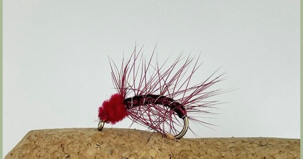 Claret Snatcher fishing flies,black and green, loch fly fishing ...
