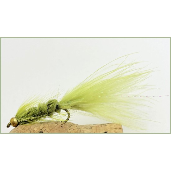 Goldhead Olive Woolly Bugger 
