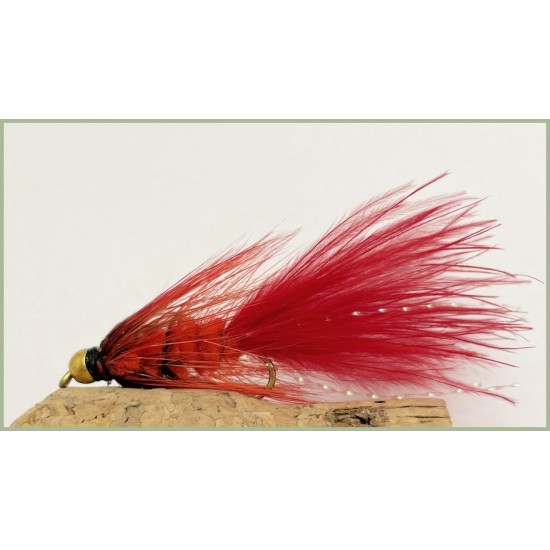 Red Woolly Bugger - Troutflies UK