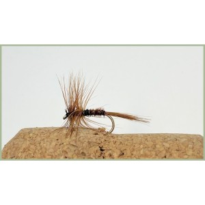 12 Dry Flies - Whickhams, Brown Midge & Pheasant Tail