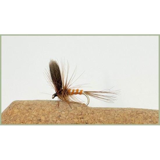orange spinner dry fly summer fishing fly Troutflies UK