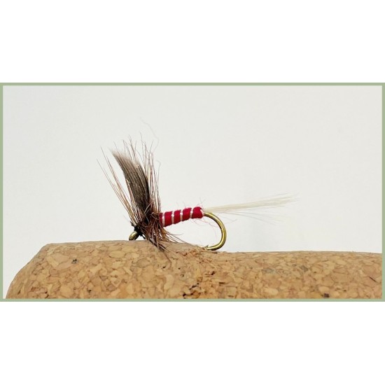 Red spinner dry fly summer fishing fly Troutflies UK