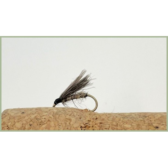 16 CDC F Flies - inc Coloured Wing on a Fly Patch with a Zinger