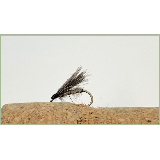 Sparkle Shuttlecock Trout Flies – 6x Hare’s Ear – CDC Dry Flies – Choice Of Sizes – Troutflies UK