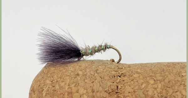 Troutflies UK Sparkle Shuttlecock Trout Flies – 6 Pack Hares Ear CDC Flies, Choice Of Sizes