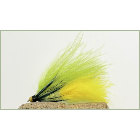 lures fly fishing flash damsels dawsons olive Troutflies UK