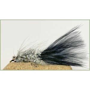 Barbless Silver and Black Humungous