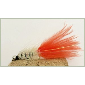 Barbless Silver and Orange Humungous