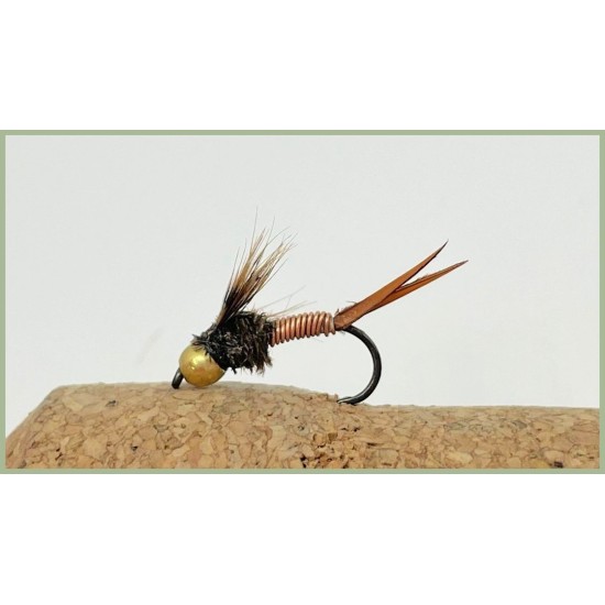 42 Barbless Nymph - Goldhead and Unweighted Box Set named patterns  