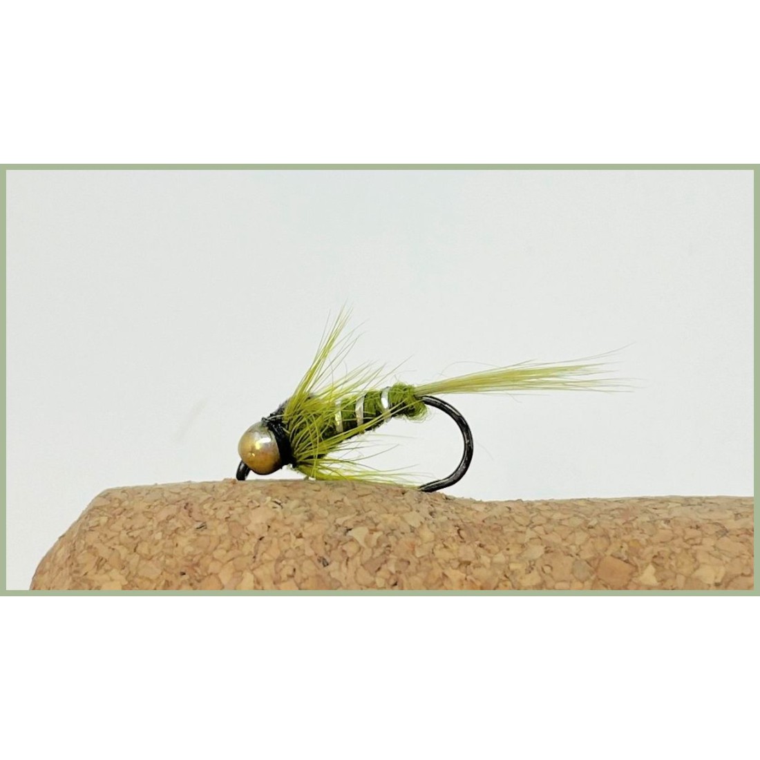 Barbless Klinkhammers, Trout & Grayling Flies,12 Pack, Black And Olive, Mixed Size 12/14/16