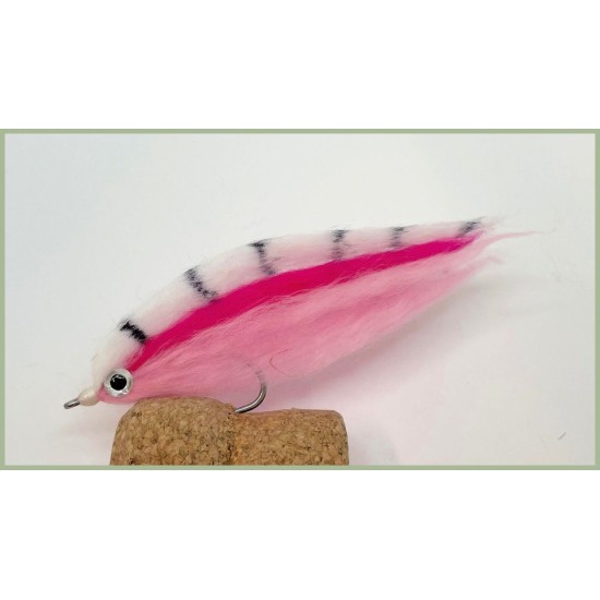 Rainbow imitation pike fishing fly Troutflies UK