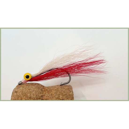 Popeye Clouser - Red and White
