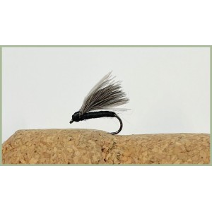 Barbless Black CDC F Fly