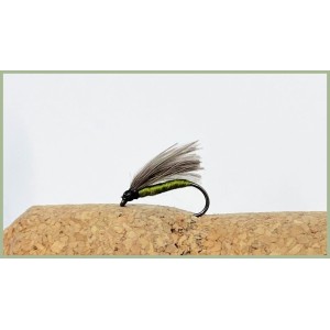 Barbless Olive CDC F Fly