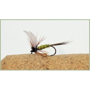 Barbless Greenwell Glory Winged  Dry