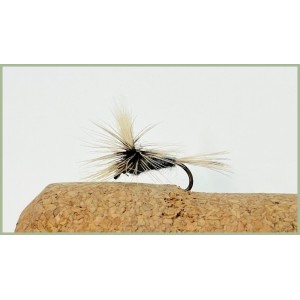 Barbless Grey Duster Parachute