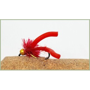 Barbless GH Squirmy Red Worm 