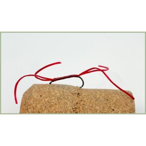 Barbless Red Apps Bloodworm