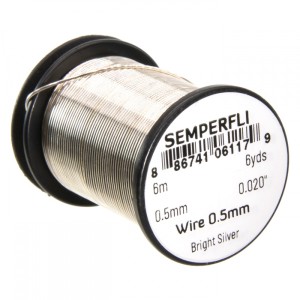 Semperfli Bright Silver Wire