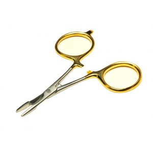Gold Loop 4in Hegar Scissor Clamps, Debarbers