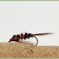 12 Mosche Barbless Diawl Bach Rosse, Ninfa Per Pesca A Mosca, Taglia A Scelta, Prodotte In UK