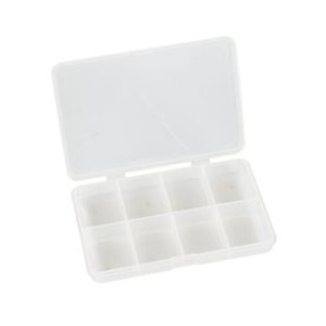 8 compartment clear pocket box